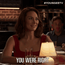 You Were Right Quinn Tyler GIF - You Were Right Quinn Tyler Younger GIFs
