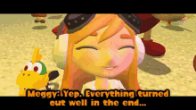 Smg4 Meggy GIF - Smg4 Meggy Yep Everything Turned Out Well In The End GIFs
