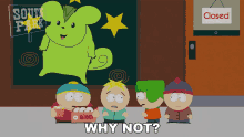 Why Not Eric Cartman GIF - Why Not Eric Cartman Kyle Broflovski GIFs