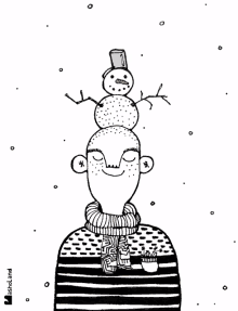 snowing snow christmas snowman snowball snowing snow christmas snowman snowball