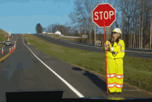 Proceed With Caution Stop Sign GIF - Proceed With Caution Stop Sign Slow GIFs