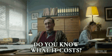 Do You Know What It Costs Michael Fagan GIF - Do You Know What It Costs Michael Fagan Tom Brooke GIFs