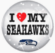 Seattle Seahawks I Love My Seahawks GIF - Seattle Seahawks I Love My Seahawks Heart GIFs