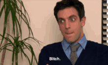 Bitch - The Office GIF - The Office Ryan Howard Television GIFs