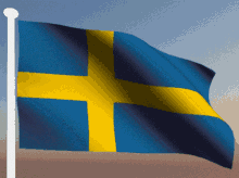 Sweden Flag GIF - Sweden Flag Swedish Flag GIFs