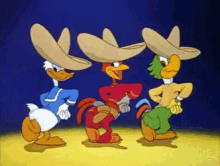 Donald Duck Dance GIF - Donald Duck Dance Mexican GIFs