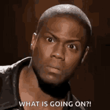 Staring Kevin Hart GIF - Staring Kevin Hart What Is Going On GIFs