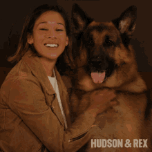 good dog sarah truong rex hudson and rex petting my dog