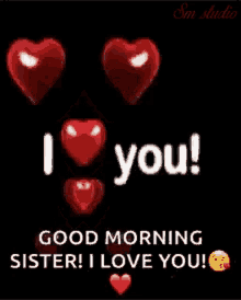 I Love You Heart GIF - I Love You Heart Good Morning Sister GIFs