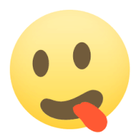 Liar Emoji Sticker - Liar Emoji Tongue Out Stickers