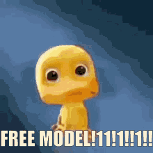 Duck Free Model GIF - Duck Free Model GIFs