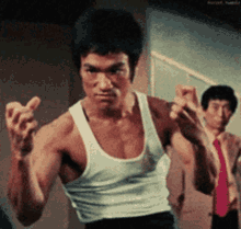 Mad Bruce Lee GIF - Mad Bruce Lee Threat GIFs