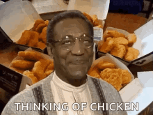 thinking of chicken bill cosby chicken nuggets nuggets