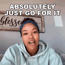 Absolutely Just Go For It Napheesa Collier GIF - Absolutely Just Go For It Napheesa Collier Cameo GIFs