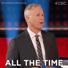 All The Time Family Feud Canada GIF - All The Time Family Feud Canada Always GIFs