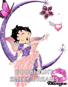 Goodnight Betty Boop GIF - Goodnight Betty Boop Sparkles GIFs