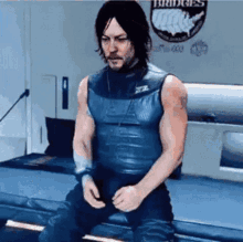 Norman Reedus Point Death Stranding GIF - Norman Reedus Point Death Stranding Point GIFs
