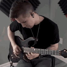Playing Guitar Cole Rolland GIF - Playing Guitar Cole Rolland Guitar Solo GIFs