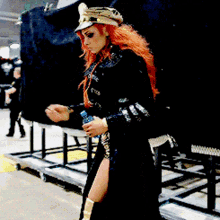 Becky Lynch Backstage GIF - Becky Lynch Backstage Wrestle Mania GIFs
