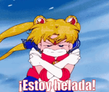 Sailor Moon Estoy Helada GIF - Sailor Moon Estoy Helada Mucho Frio GIFs