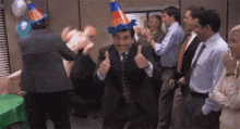 Steve Carell Birthday Party GIF - Steve Carell Birthday Party The Office GIFs