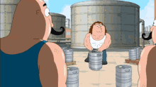 Family Guy Weights GIF - Family Guy Weights Lifting GIFs
