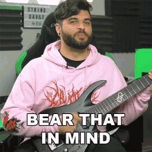 Bear That In Mind Andrew Baena GIF - Bear That In Mind Andrew Baena Keep That In Mind GIFs