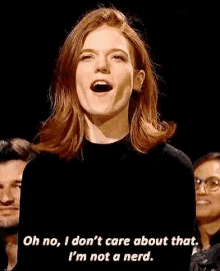 Rose Leslie Game Of Thrones GIF - Rose Leslie Game Of Thrones Snl GIFs