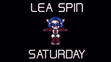 lea spin saturday crosscode pictures with cc music