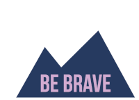Permission Granted Brave Sticker - Permission Granted Brave Be Brave Stickers