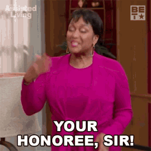 Your Honoree Sir Marilyn Wynfield GIF - Your Honoree Sir Marilyn Wynfield Assisted Living GIFs