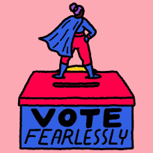 Vote Fearlessly Voter GIF - Vote Fearlessly Vote Fearless GIFs