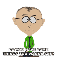 do you have some things you wanna say south park s17e3 world war zimmerman do you have what to say