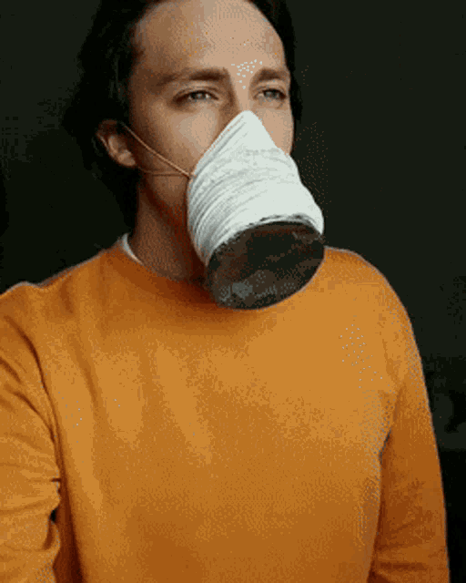 Breath Corona GIF - Breath Corona Face Mask GIFs