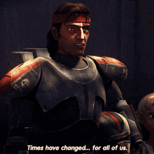 Star Wars Hunter GIF - Star Wars Hunter Times Have Changed For All Of Us GIFs