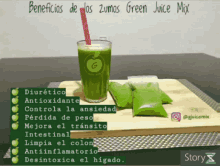 Juice Mix Green Mix GIF - Juice Mix Green Mix Ingredients GIFs