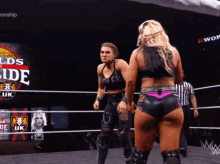 Rhea Ripley Punch GIF - Rhea Ripley Punch Punch In The Face GIFs