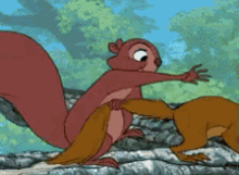 One Of My Favorites :) GIF - Squirrel Love Hug GIFs