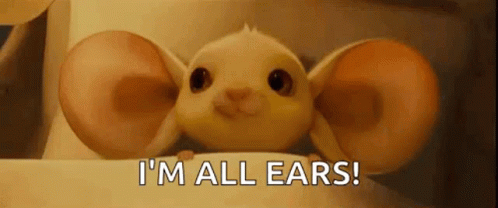 I'm All Ears GIFs | Tenor