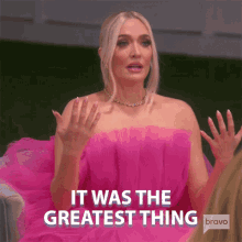 It Was The Greatest Thing Real Housewives Of Beverly Hills GIF - It Was The Greatest Thing Real Housewives Of Beverly Hills It Was The Best Thing GIFs