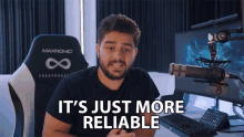 Its Just More Reliable Ignace Aleya GIF - Its Just More Reliable Ignace Aleya Dependable GIFs