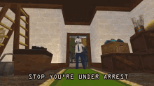 Smg4 Hal Monitor GIF - Smg4 Hal Monitor Stop Youre Under Arrest GIFs