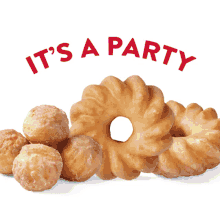 krispy kreme its a party party time party donut