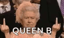 Queen E Fuck You Middle Finger GIF - Queen E Fuck You Middle Finger Queen Elizabeth GIFs