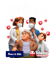 Teleton Esperanza Sticker - Teleton Esperanza Banco De Chile Stickers