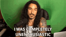 I Was Completely Unenthusiastic Anthony Vincent GIF - I Was Completely Unenthusiastic Anthony Vincent Ten Second Songs GIFs