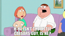 Family Guy Peter Griffin GIF - Family Guy Peter Griffin H He Isnt The Little Caesars Guy Is He GIFs