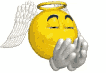 angel pray emoji