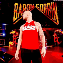 Baron Corbin Team Raw GIF - Baron Corbin Team Raw Entrance GIFs