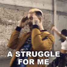A Struggle For Me Buddy Nielsen GIF - A Struggle For Me Buddy Nielsen Senses Fail GIFs